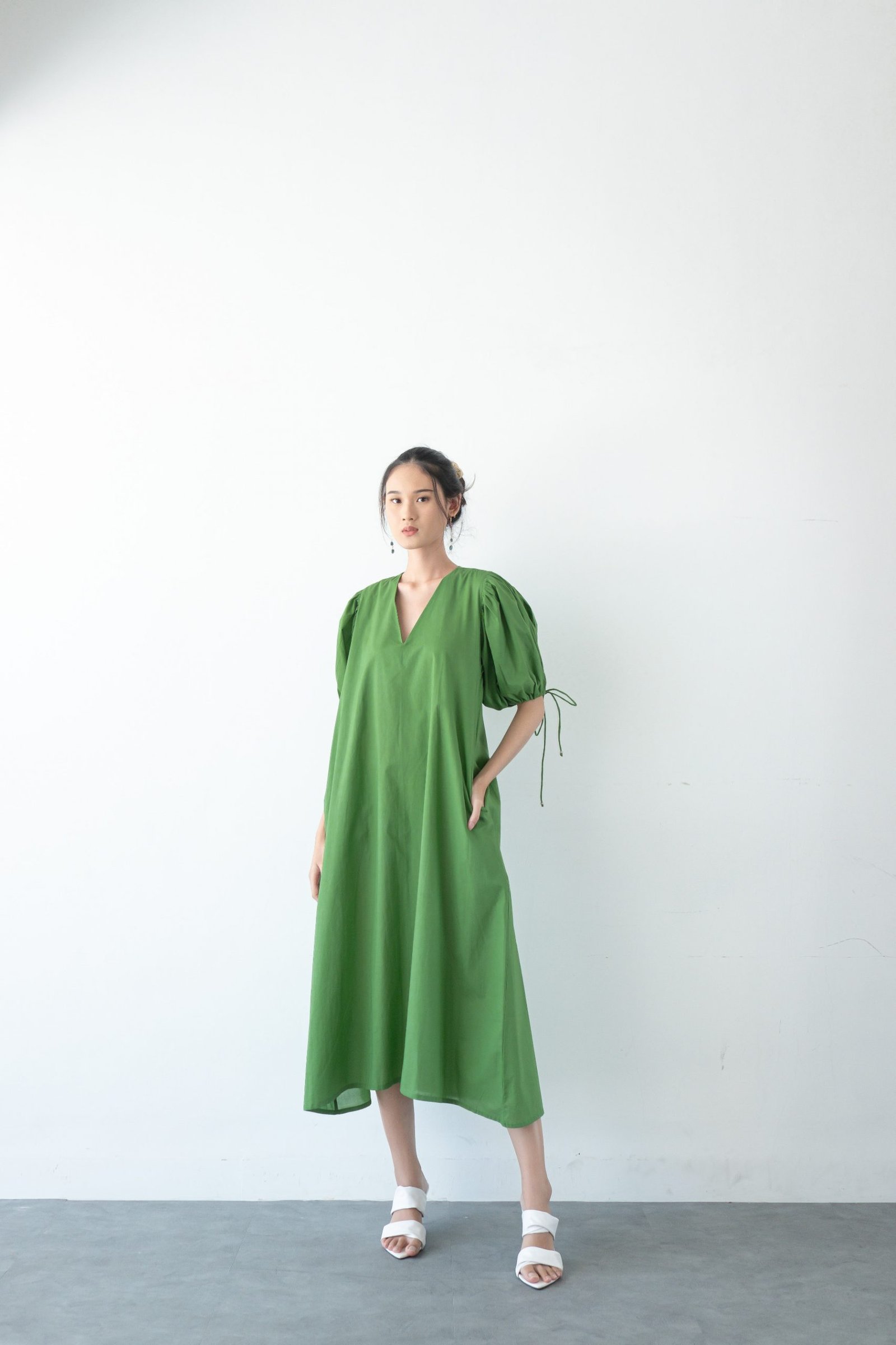 IRISH DRESS IN GREEN – Coral Bloom Official